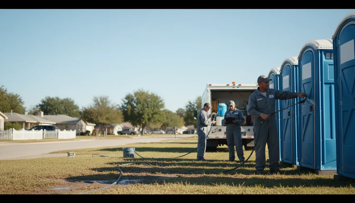 Long-Term Portable Toilet Rental in Williston, ND near me